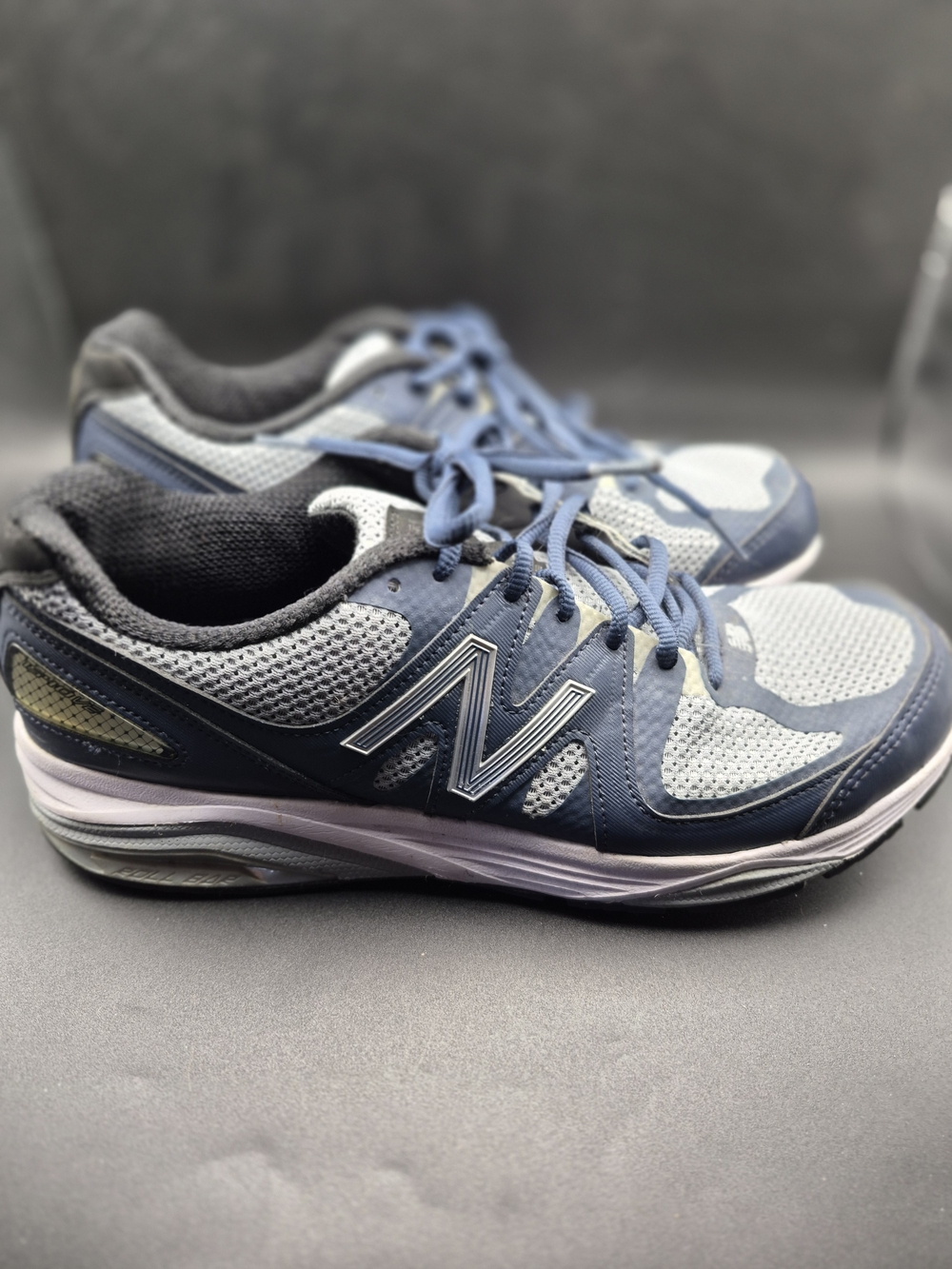 New Balance Men's Navy & Gray Running Sneakers
